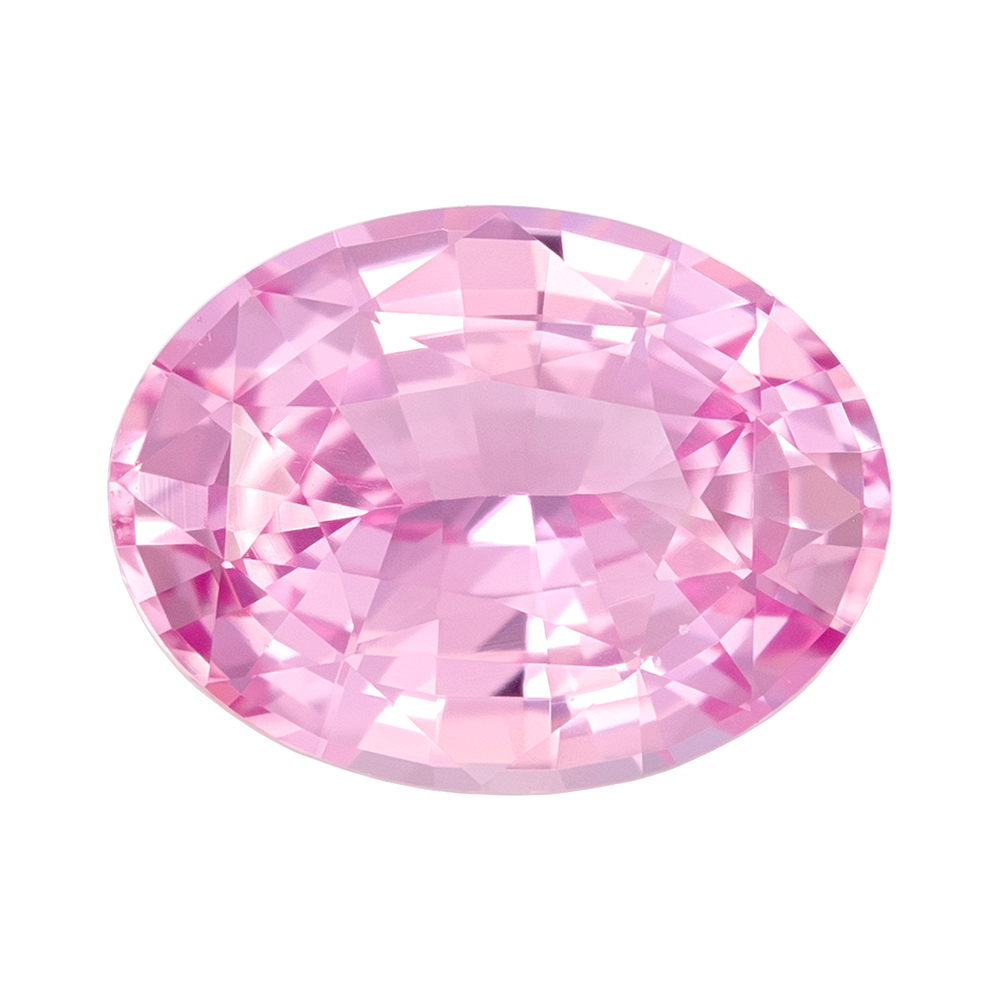 1.72 Carat Pink Sapphire Stone, Oval Cut, 8.5 x 6.4 mm, Pure Pink Color Questions & Answers