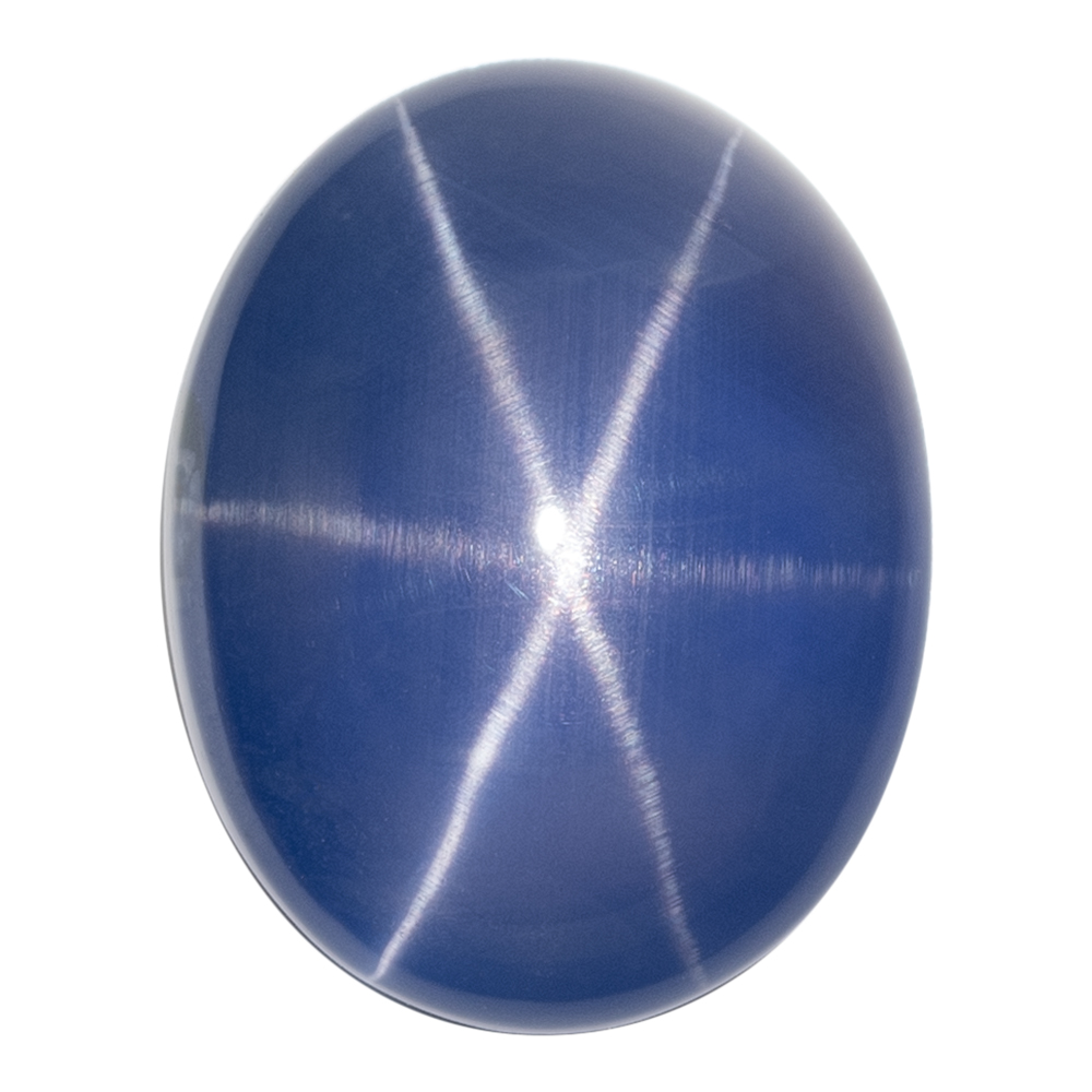 Classic Fine 7.91 Carat Blue Star Sapphire in Oval Shape, GIA Cert, 11.99 x 9.41 x 6.65 mm Questions & Answers