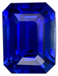 Emerald Cut Genuine Blue Sapphire in Grade AAA Questions & Answers