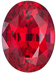 Ruby Oval Cut in Grade GEM | Chatham Lab Stone Questions & Answers