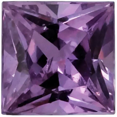 Genuine Purple Sapphire Princess Cut in Grade AAA Questions & Answers