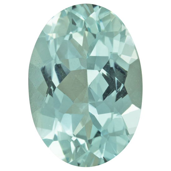 Oval Cut Aquamarine Gem - 5.17 carats - 14.25 x 10.33mm - No Heat Questions & Answers