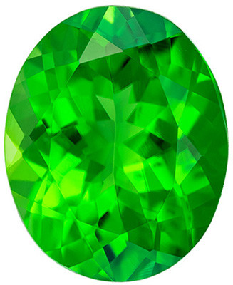 Genuine Chrome Tourmaline - Oval Cut - Gorgeous Intense Grass Green - 3.02 carats - 10.4 x 9.4mm Questions & Answers