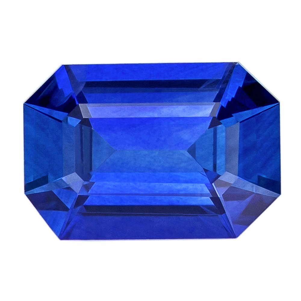 Blue Sapphire - Emerald Cut - 0.58 Carat - 6x4.1mm Questions & Answers