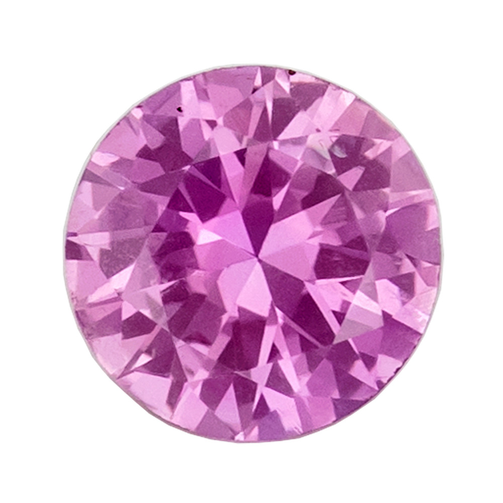 Pink Sapphire - Round Cut - 0.22 carat - 3.8mm Questions & Answers