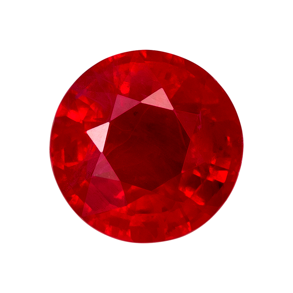 1.01 Carat Brilliant Red Ruby - Round Cut - 6.1mm Questions & Answers