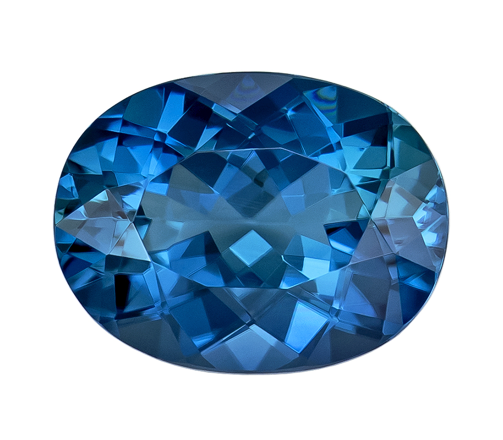 2.1 Blue Tourmaline Oval 9.5 x 7.2 mm Questions & Answers