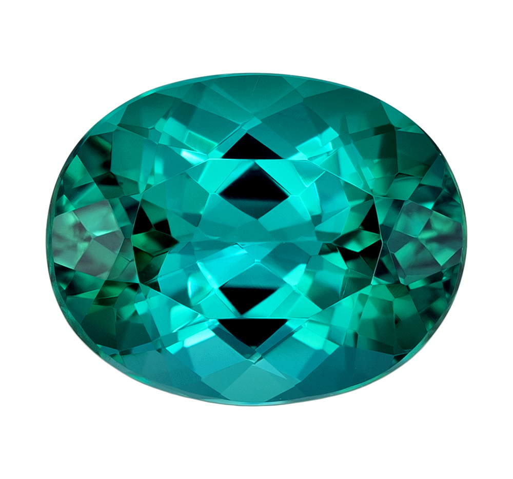 Blue Green Tourmaline Pendant Stone - Oval Cut - 2.7 carats - 9.8 x 7.7mm Questions & Answers